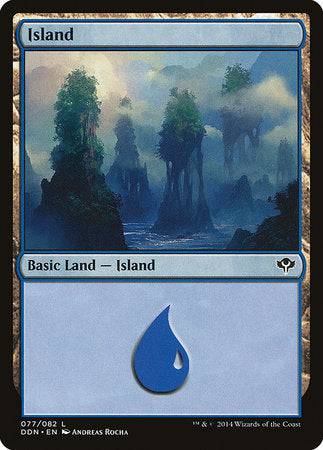 Island (77) [Duel Decks: Speed vs. Cunning] - Destination Retro