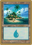 Island (ab335b) (Alex Borteh) [World Championship Decks 2001] - Destination Retro