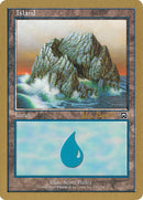 Island (ab337a) (Alex Borteh) [World Championship Decks 2001] - Destination Retro