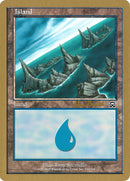 Island (ab338a) (Alex Borteh) [World Championship Decks 2001] - Destination Retro