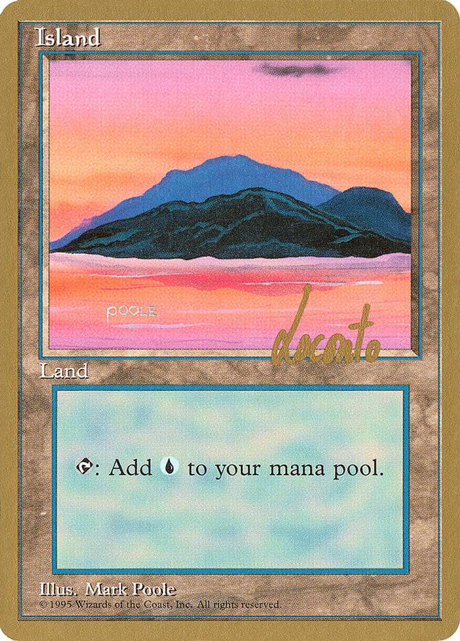 Island (ml369) (Michael Loconto) [Pro Tour Collector Set] - Destination Retro
