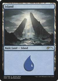 Island [Promo Pack: Core Set 2020] - Destination Retro