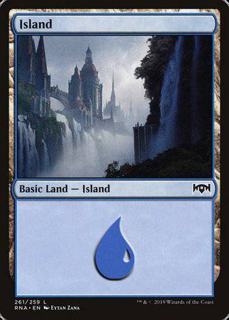 Island [Ravnica Allegiance] - Destination Retro