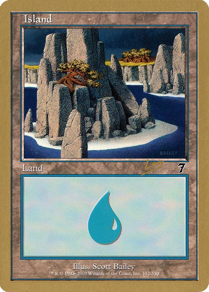 Island (rl332) (Raphael Levy) [World Championship Decks 2002] - Destination Retro