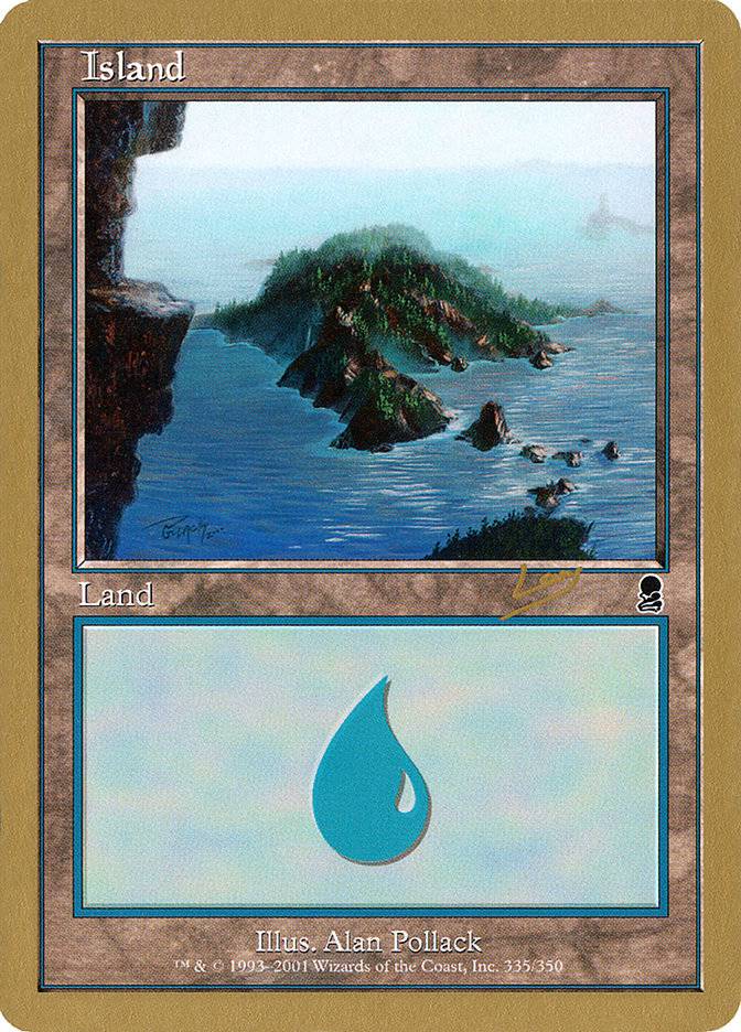 Island (rl335) (Raphael Levy) [World Championship Decks 2002] - Destination Retro