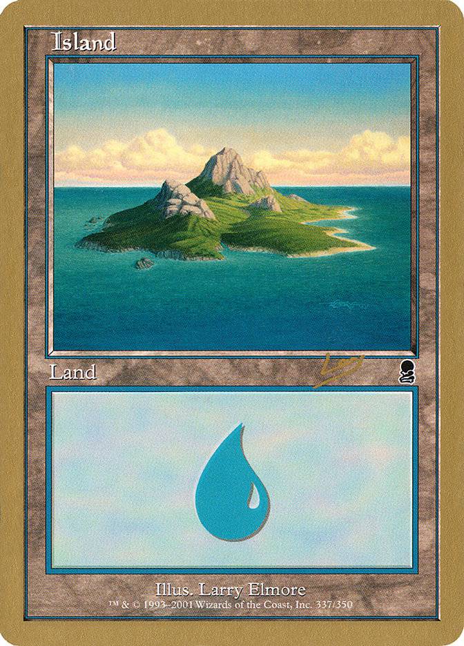 Island (rl337) (Raphael Levy) [World Championship Decks 2002] - Destination Retro
