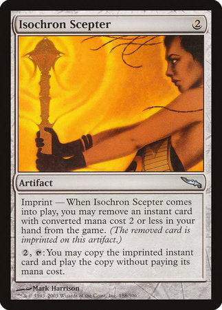 Isochron Scepter [Mirrodin] - Destination Retro