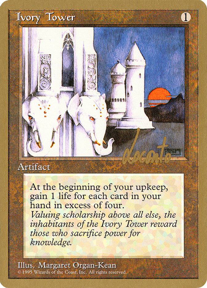 Ivory Tower (Michael Loconto) [Pro Tour Collector Set] - Destination Retro