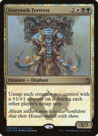 Ivorytusk Fortress [Khans of Tarkir Promos] - Destination Retro