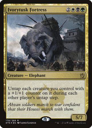 Ivorytusk Fortress [Khans of Tarkir Promos] - Destination Retro