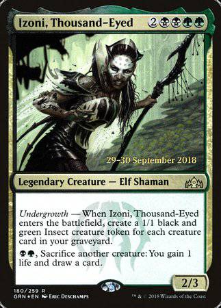Izoni, Thousand-Eyed [Guilds of Ravnica Promos] - Destination Retro