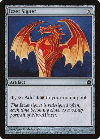 Izzet Signet [Commander 2011] - Destination Retro