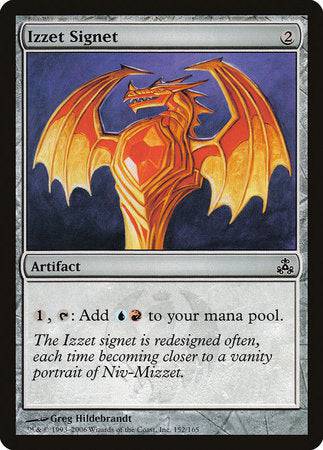 Izzet Signet [Guildpact] - Destination Retro
