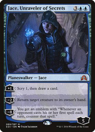 Jace, Unraveler of Secrets [Shadows over Innistrad] - Destination Retro