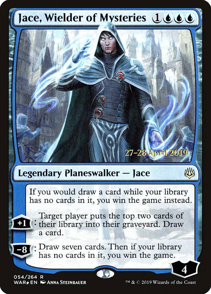 Jace, Wielder of Mysteries  [War of the Spark Prerelease Promos] - Destination Retro