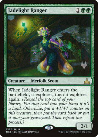 Jadelight Ranger [Rivals of Ixalan Promos] - Destination Retro