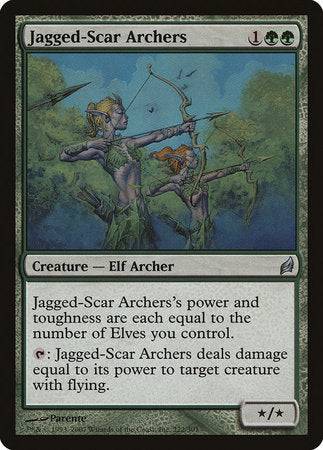 Jagged-Scar Archers [Lorwyn] - Destination Retro