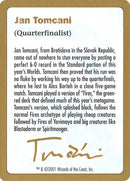 Jan Tomcani Bio [World Championship Decks 2001] - Destination Retro