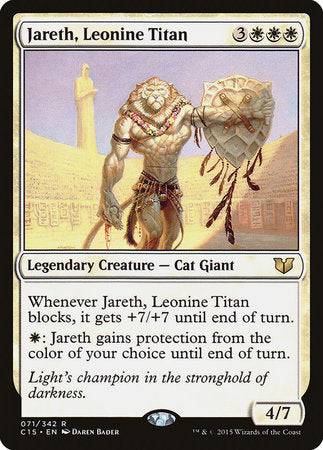 Jareth, Leonine Titan [Commander 2015] - Destination Retro