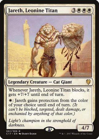 Jareth, Leonine Titan [Commander 2017] - Destination Retro