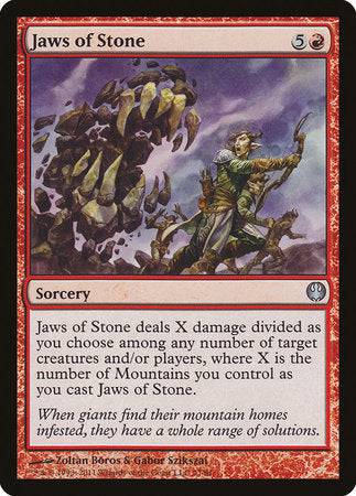 Jaws of Stone [Duel Decks: Knights vs. Dragons] - Destination Retro