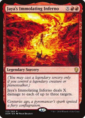 Jaya's Immolating Inferno [Dominaria] - Destination Retro