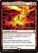 Jaya's Immolating Inferno [Dominaria Promos] - Destination Retro