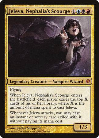 Jeleva, Nephalia's Scourge [Commander 2013] - Destination Retro