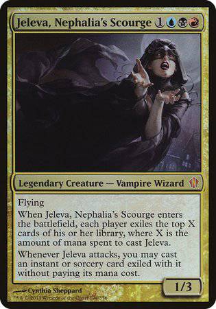 Jeleva, Nephalia's Scourge (Commander 2013) [Commander 2013 Oversized] - Destination Retro