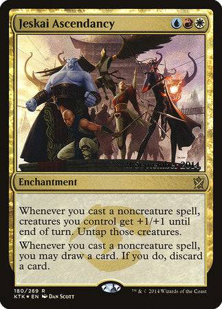 Jeskai Ascendancy [Khans of Tarkir Promos] - Destination Retro