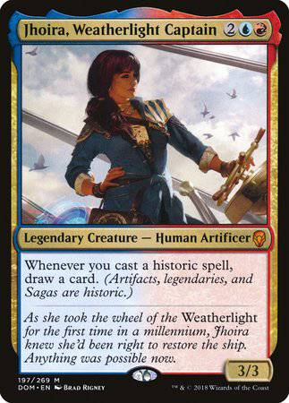 Jhoira, Weatherlight Captain [Dominaria] - Destination Retro