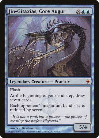 Jin-Gitaxias, Core Augur [New Phyrexia] - Destination Retro