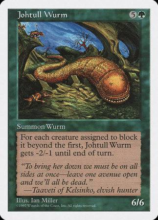 Johtull Wurm [Fifth Edition] - Destination Retro