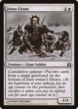Jotun Grunt [Commander 2011] - Destination Retro