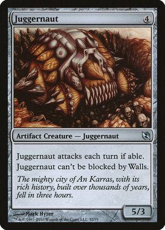Juggernaut [Duel Decks: Elspeth vs. Tezzeret] - Destination Retro