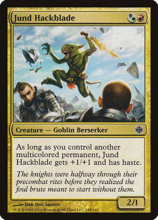Jund Hackblade [Alara Reborn] - Destination Retro