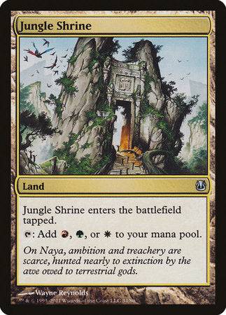 Jungle Shrine [Duel Decks: Ajani vs. Nicol Bolas] - Destination Retro