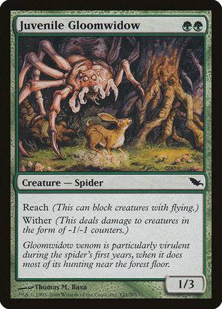 Juvenile Gloomwidow [Shadowmoor] - Destination Retro