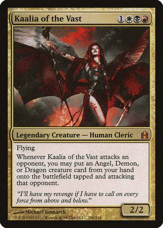 Kaalia of the Vast [Commander 2011] - Destination Retro