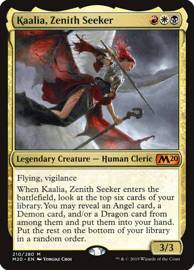 Kaalia, Zenith Seeker [Core Set 2020] - Destination Retro