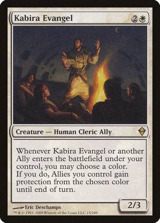 Kabira Evangel [Zendikar] - Destination Retro