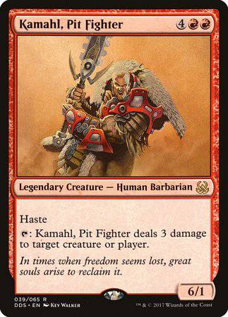 Kamahl, Pit Fighter [Duel Decks: Mind vs. Might] - Destination Retro