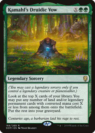 Kamahl's Druidic Vow [Dominaria] - Destination Retro
