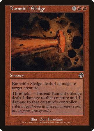 Kamahl's Sledge [Torment] - Destination Retro