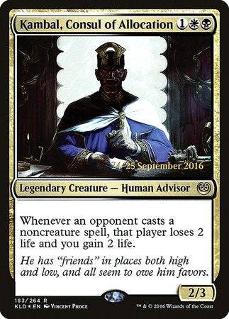 Kambal, Consul of Allocation [Kaladesh Promos] - Destination Retro
