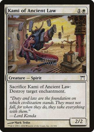 Kami of Ancient Law [Champions of Kamigawa] - Destination Retro