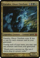 Karador, Ghost Chieftain (Oversized) [Commander 2011 Oversized] - Destination Retro