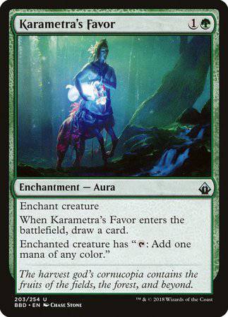 Karametra's Favor [Battlebond] - Destination Retro