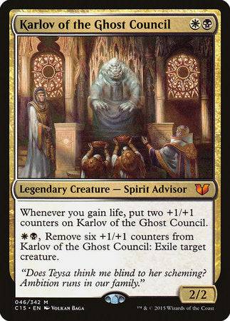 Karlov of the Ghost Council [Commander 2015] - Destination Retro