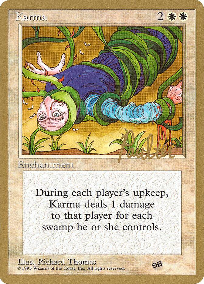 Karma (Preston Poulter) (SB) [Pro Tour Collector Set] - Destination Retro